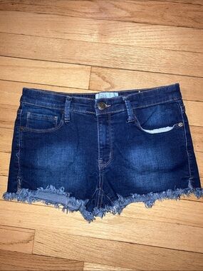 Like New….Mudd Jean shorts.  Size 11. Only worn a few times.